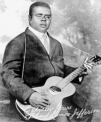 Blind Lemon Jefferson, c.1926